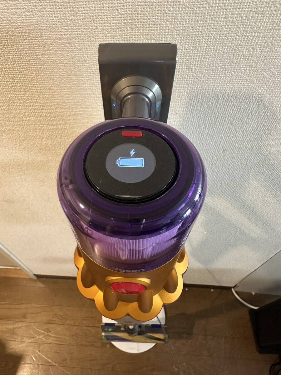 K【現状品】ジャンク品 Dyson V12 detect slim total clean SV20 充電器付 通電確認済み_画像4