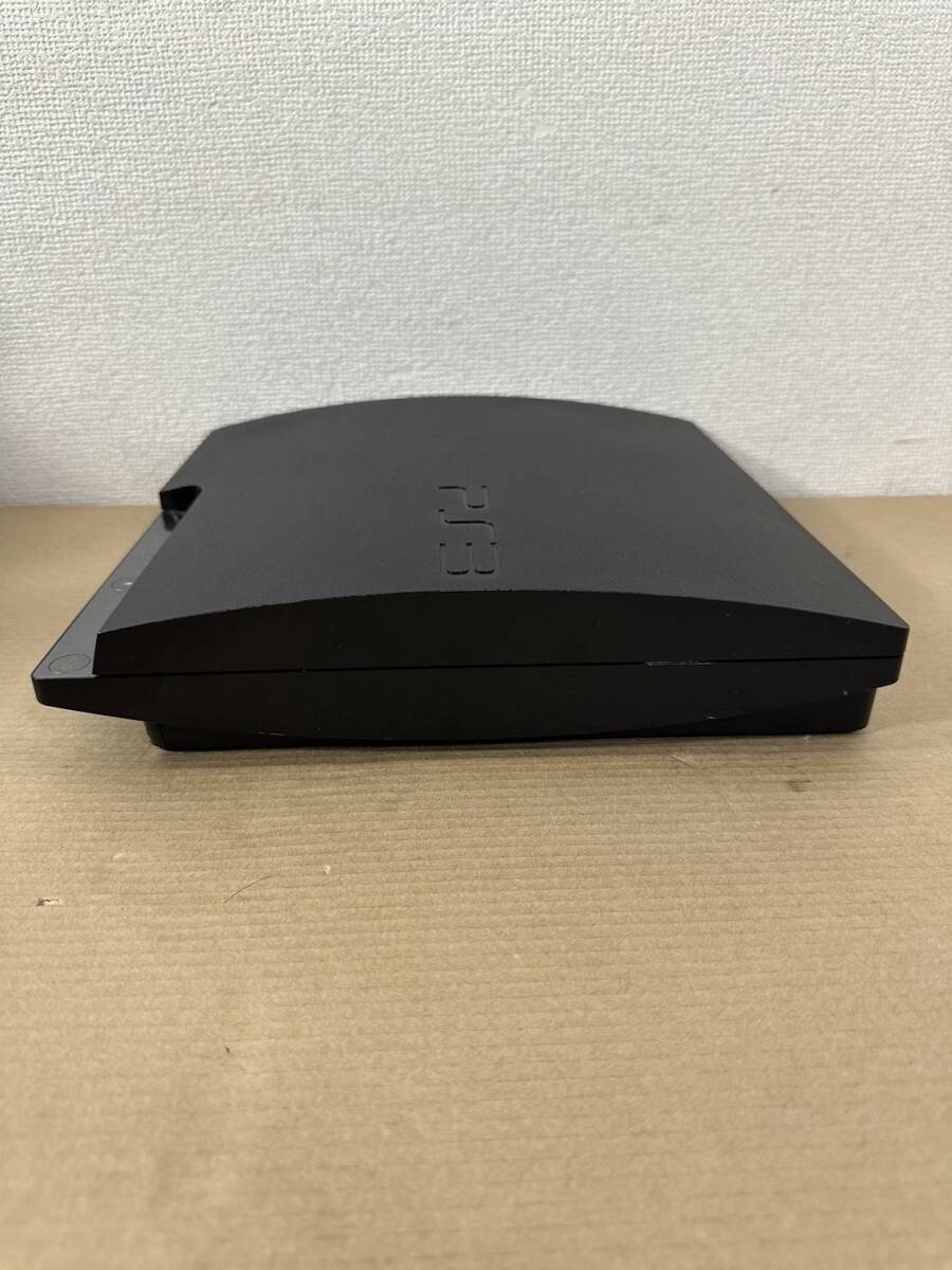 K【現状品】SONY PlayStation3 PS3 CECH-2500A ブラック 通電のみ確認済 コード付 ジャンク品の画像5