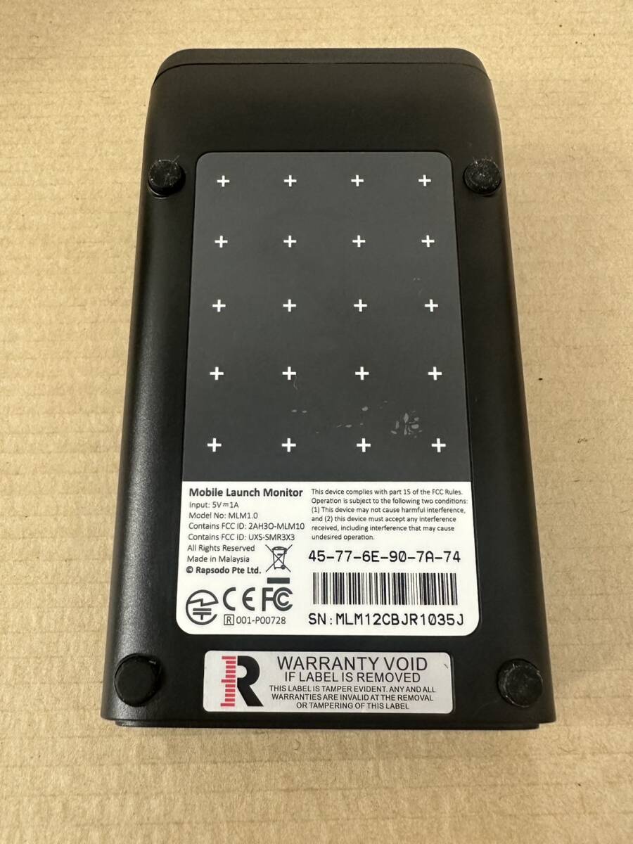 I【中古現状品】RAPSODO ラプソード モバイルトレーサー MLM1.0 ゴルフ 弾道測定器 通電のみ確認済_画像6