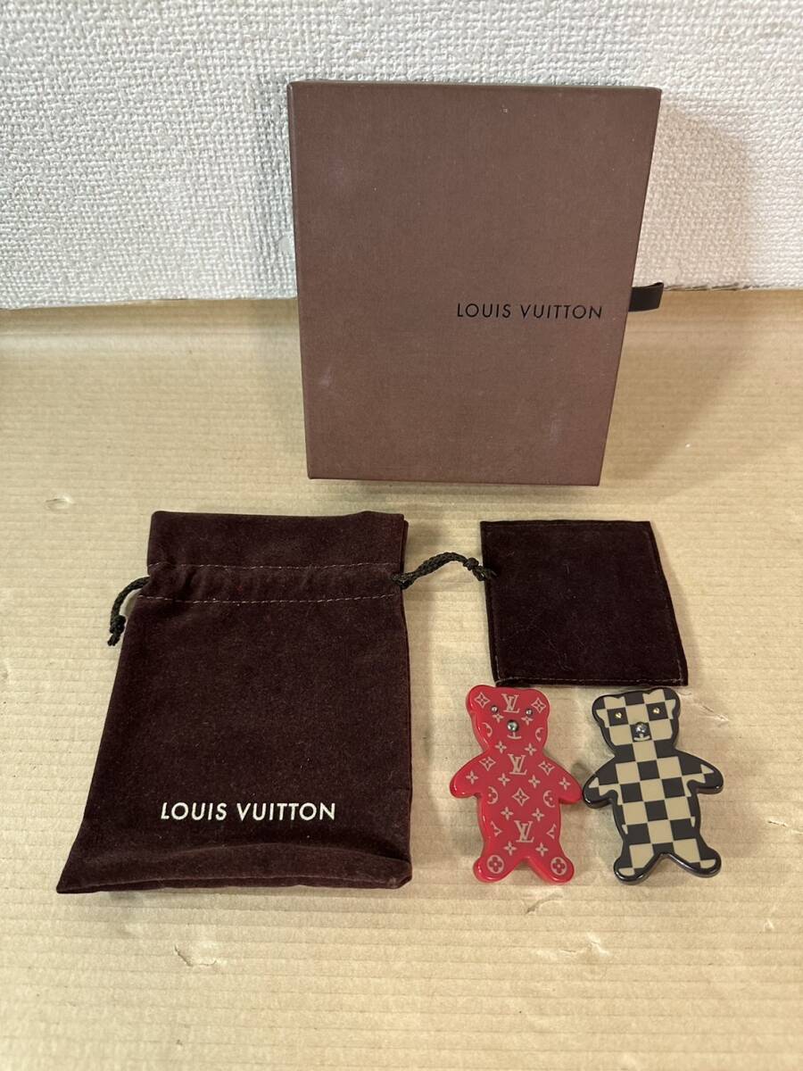 Y【中古品】LOUIS VUITTON ルイ・ヴィトン ブロッシュ ヌヌールス ブローチ FL0015 箱付の画像1