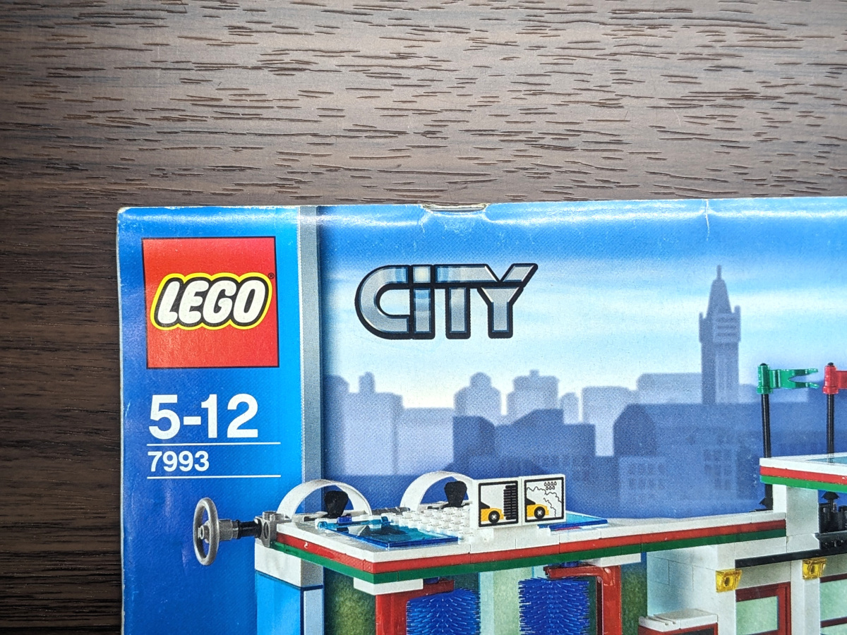 LEGO City 7993 бензин подставка 