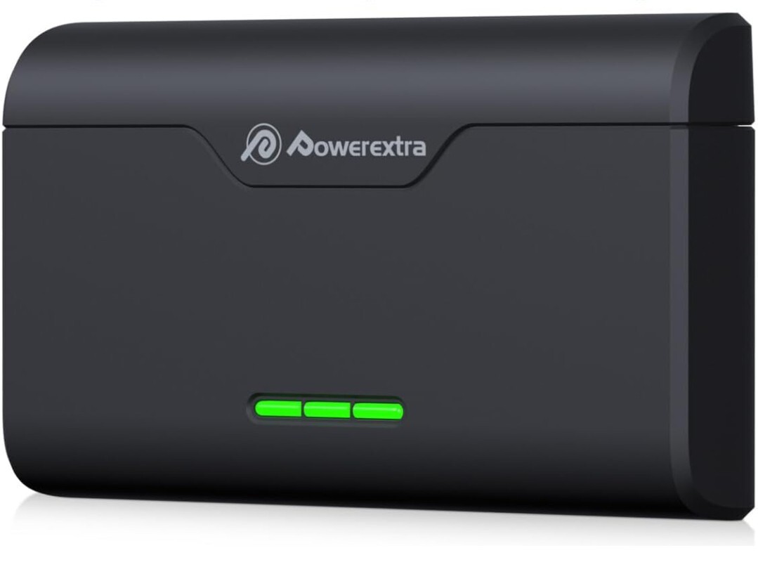 Powerextra GoPro Hero 11/Hero 10/Hero 9 バッテリー3個+3ポートUSB充電器1個セット 2250ｍAh 3ポートUSB充電器 同時充電可能A46_画像1
