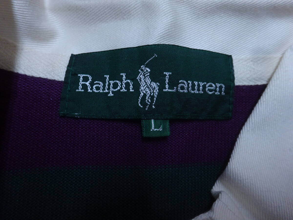 #Z-435 #RalphLauren рубашка-поло с длинным рукавом размер L