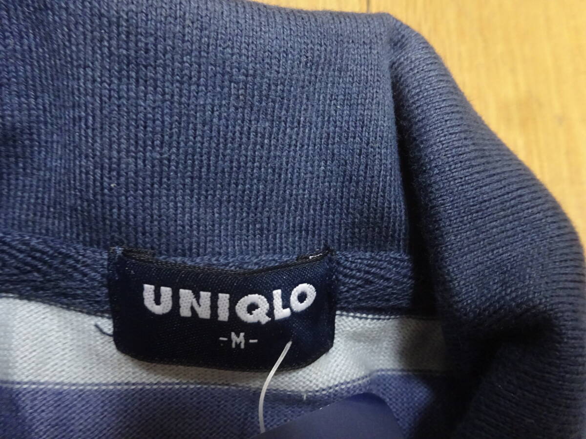 ■Z-441 ■UNIQLO　長袖ポロシャツ　サイズM_画像2