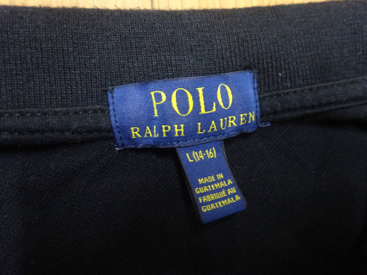 ■あ-162 ■POLO RALPH LAUREN　半袖ポロシャツ　キッズ　サイズL(14‐16)_画像2