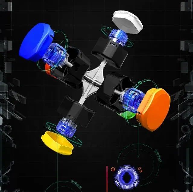 新品競技用GAN 356M liteステッカーレス　ルービックキューブ磁石搭載 スピードキューブ 脳トレ 知育玩具 3x3 立体パズル_画像10
