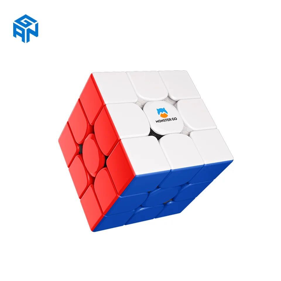  new goods Rubik's Cube GAN MONSTER GO MG3 Speed Cube solid puzzle magnet installing intellectual training toy 