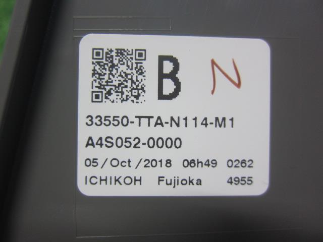 ※ Ｎ－ＢＯＸ DBA-JF3 左テールランプ D185 走行距離26,456KM 33551-TTA-N01_画像7