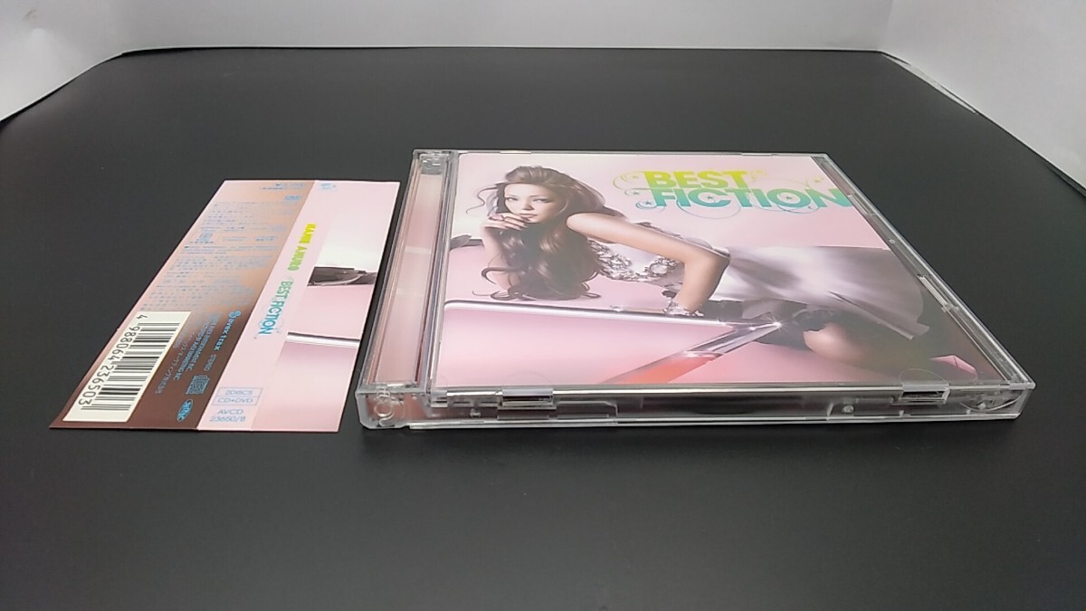 帯付 CD+DVD 安室奈美恵 / BEST FICTION / NAMIE AMURO / AVCD-23650/Bの画像1