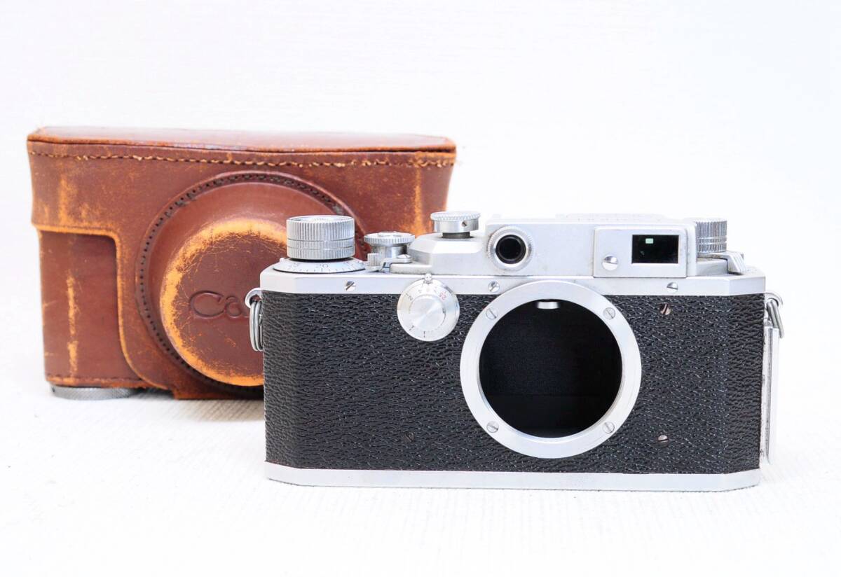  name machine CANON Ⅳsb body case attaching present condition 