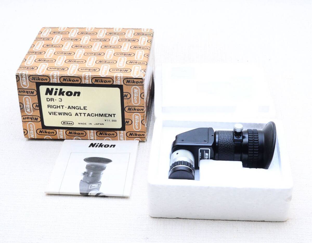 NIKON アングルファインダー　DR-3　美品_画像1