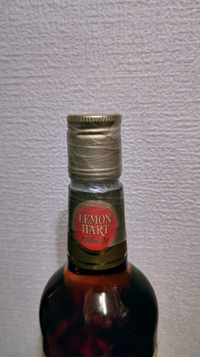 LEMON HART RHUM DEMERARA RUM スピリッツ ラム レモンハート デメララ の画像2