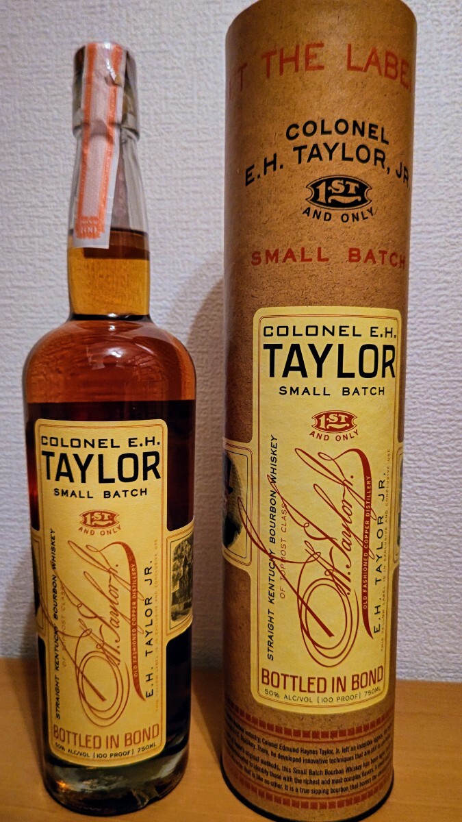 COLONEL E.Ｈ. TAYLOR Jr. Small Batch EH テイラー Jr. スモールバッチ コロネル バーボン ウイスキー Bourbon whiskey BIBの画像1