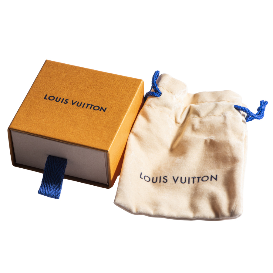 LOUIS VUITTON Louis * Vuitton kolie* очарование z монограмма * Eclipse M63641 колье подвеска черный серебряный 