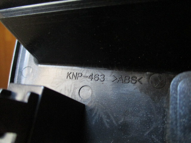 ワゴンＲ MH23S 純正 オーディオパネル ハーネス付き KNP-463  ２ＤＩＮサイズの画像9