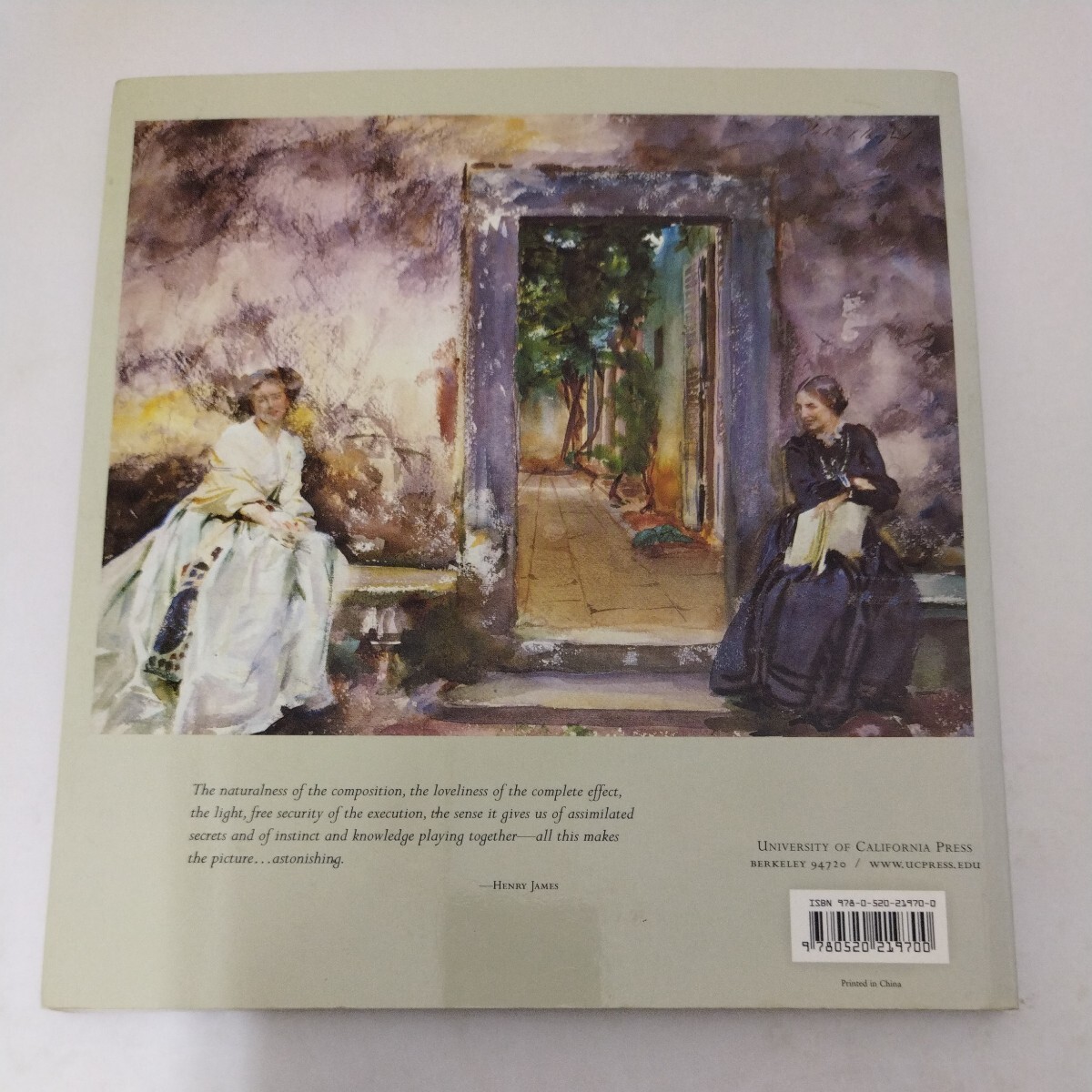 洋書 The Watercolors of John Singer Sargent Carl Little ジョン・シンガー・サージェント 水彩画 _画像2