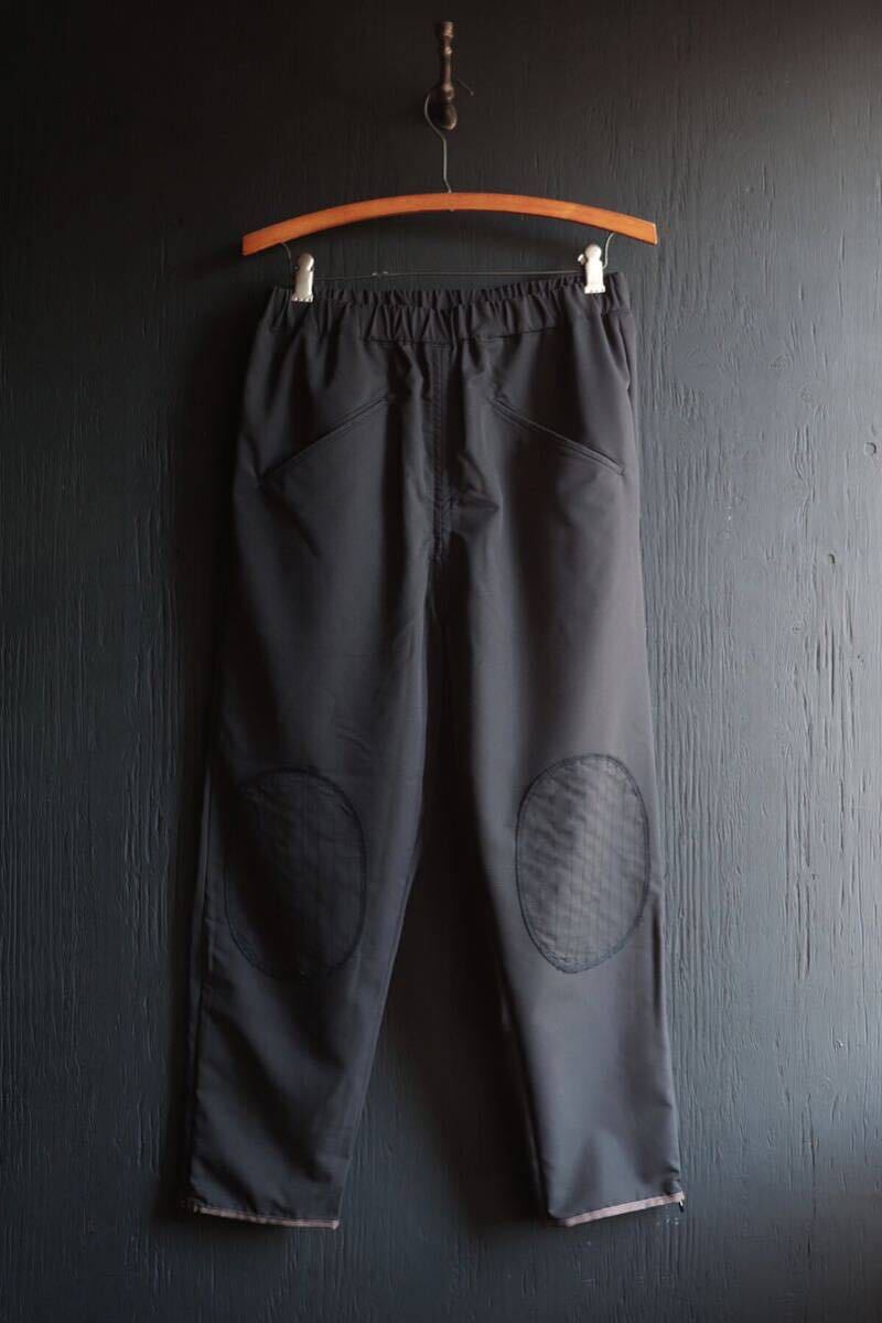 BLACK SIGN High spec US Athletic Summer Pantsサイズ34 ブラックサイン ハイスペックアスレチック 裾ジップ テーパード ワーク パンツ_画像1