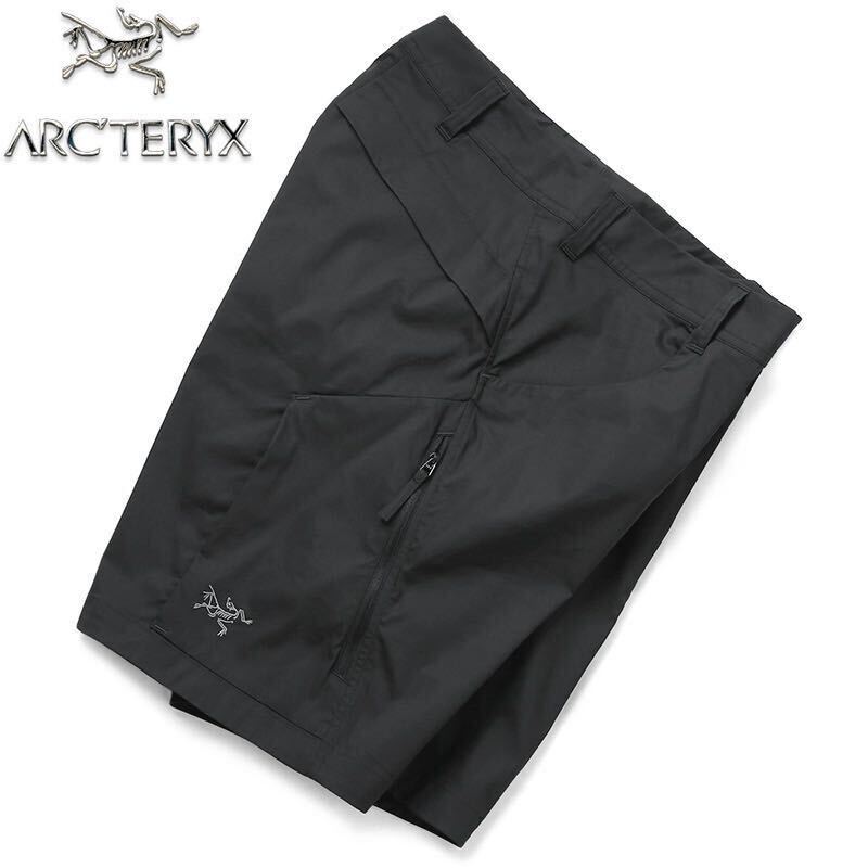 ARC'TERYX Stowe Short 9.5 サイズ34 L BLACK アークテリクス ストウ カーゴ ショーツ ハーフパンツの画像1