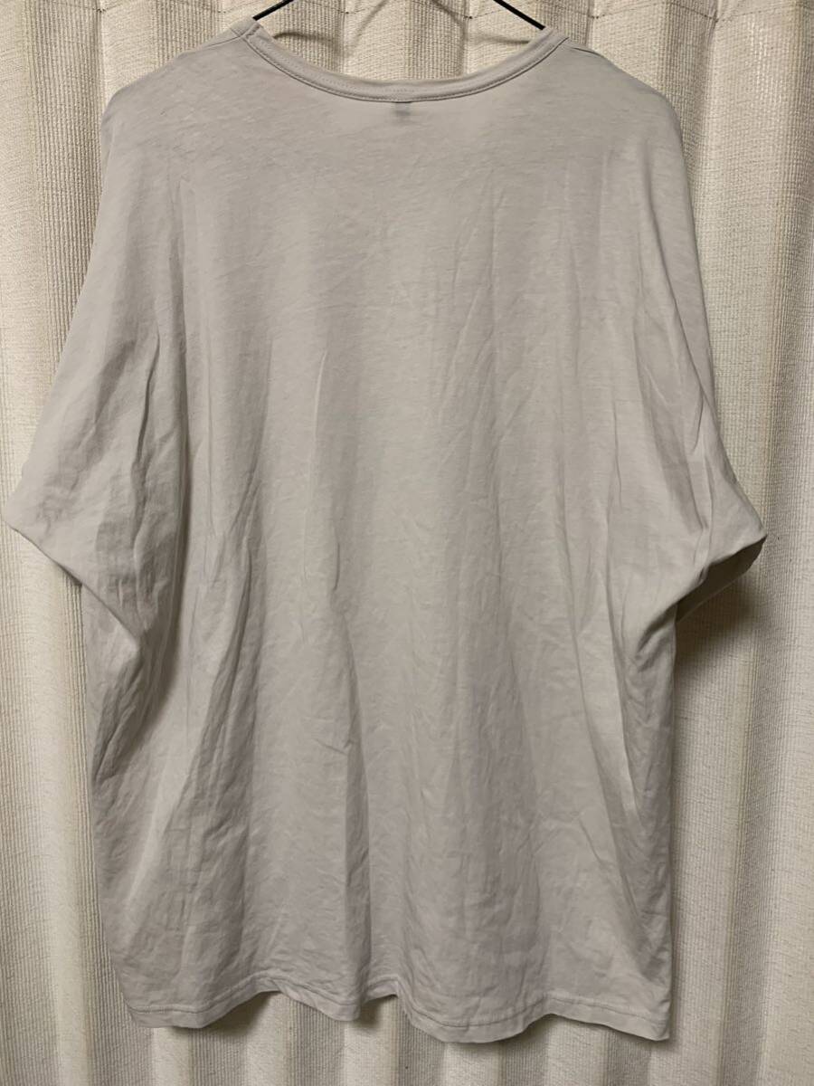 ATTACHMENT 30/1 MERCERIZATON HIGH TWIST T-SHIRTアタッチメント強撚マーキュリー天竺 クルーネック Tee サイズ2 M GRAYの画像3