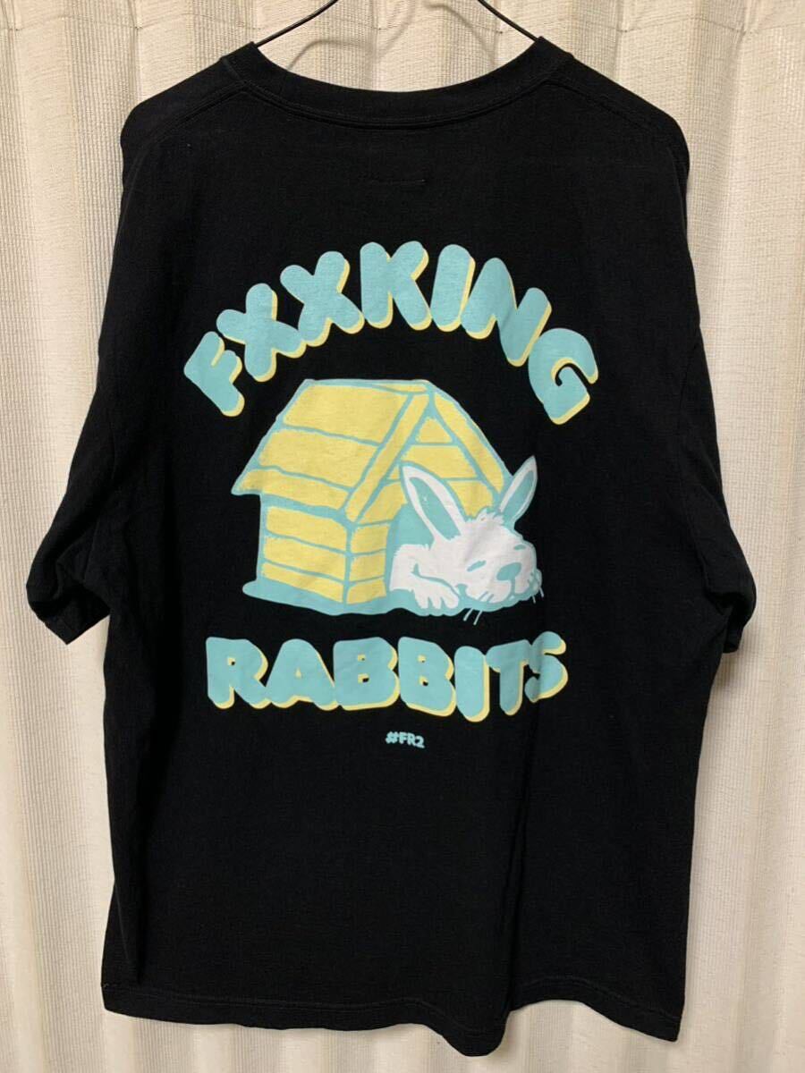 FR2 月桃 Rabbit House Tee 沖縄店限定 TIFFANY 水色 Tシャツ エフアールツー Fxxking Rabbits サイズL 梅 柳 撫子 doco_画像1