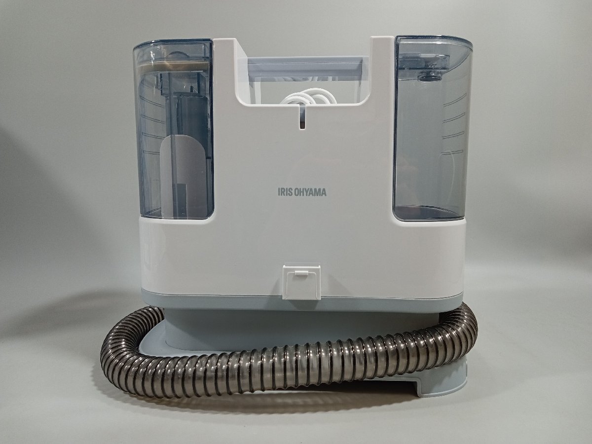 【通電確認のみ】 アイリスオーヤマ リンサークリーナー RNS-P10-W 2022年製 掃除家電 布洗浄 完品 [1-2] No.1503の画像3