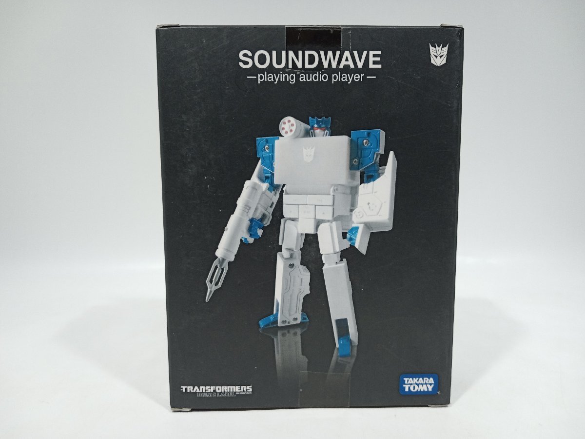 【未開封】 トランスフォーマー サウンドウェーブ SOUNDWAVE オーディオプレイヤー ホワイト [11-2] No.1648_画像3