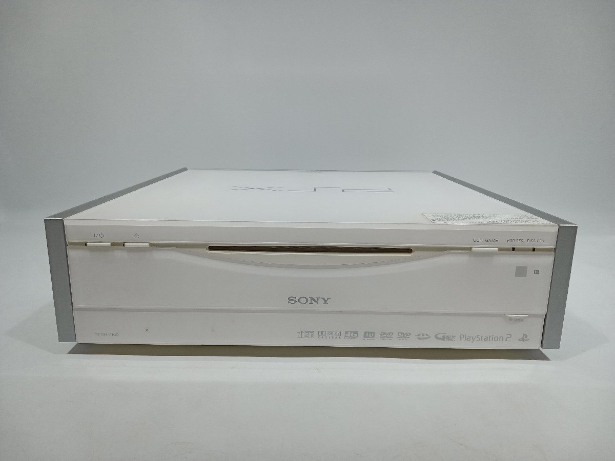 【動作未確認・ジャンク】 SONY PSX ホワイト 250GB DESR-7100 取説・電源コード・音声コード欠品 [6-2] No.1854の画像6