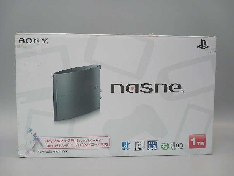 【通電確認のみ・欠品あり】 SONY ソニー nasne ナスネ 1TBモデル CECH-ZNR2J [11-3] No.1611_画像7