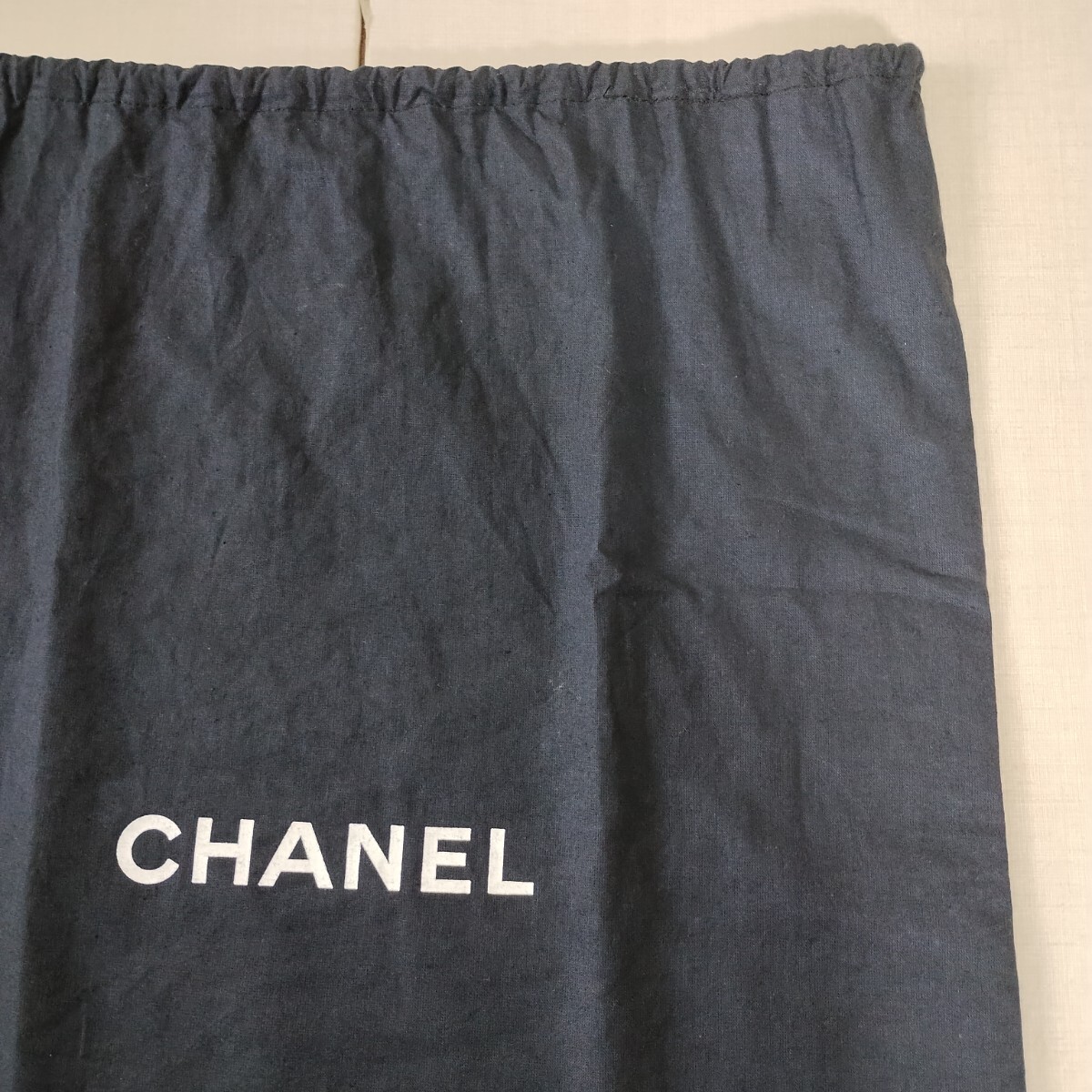 シャネル CHANEL 保存袋 横46cm 縦57cm 巾着袋_画像5