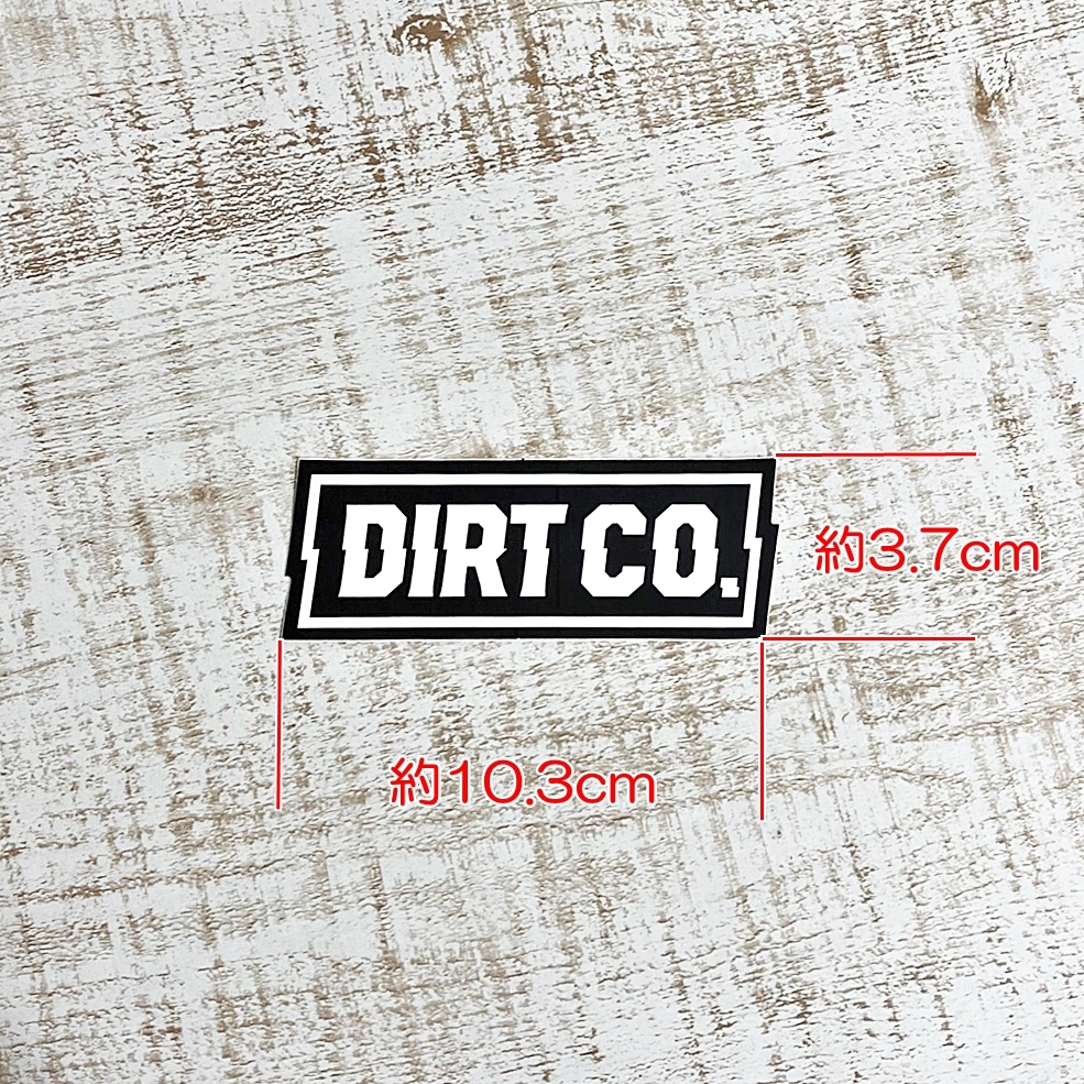 Dirt Co. (MINT400) ステッカー デカール 2枚セット アメリカンデザートレース オフロードレース ミント400 #1の画像2