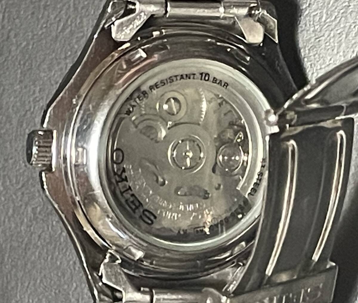 腕時計 自動巻き4本セット ジャンクまとめ ORIENT SEIKO セイコー オリエント 5sports アンティーク ヴィンテージ 機械式 メンズレディース_画像8