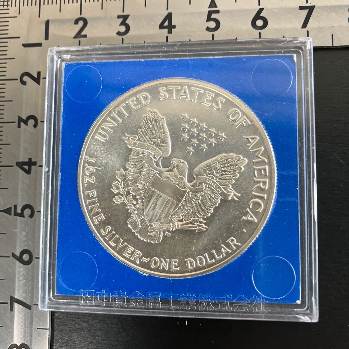 アメリカ 1988年 ウォーキングリバティ/イーグル 1ドル（1オンス）銀貨 美品 ★13の画像2