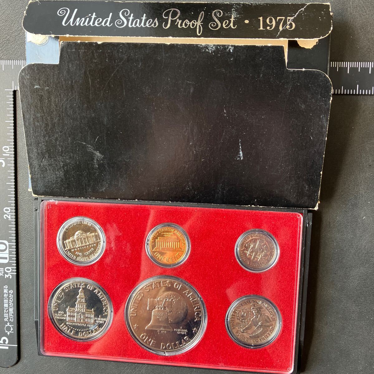 アメリカ 2000年 「STATE QUARTERS」5種入り プルーフ貨幣セット 1975 プルーフセット 2個まとめて ★15の画像4