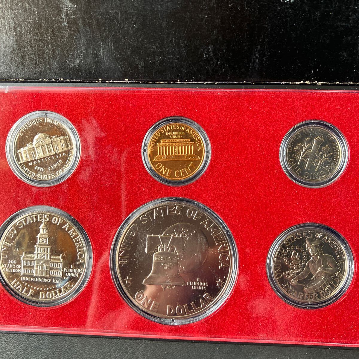 アメリカ 2000年 「STATE QUARTERS」5種入り プルーフ貨幣セット 1975 プルーフセット 2個まとめて ★15の画像5