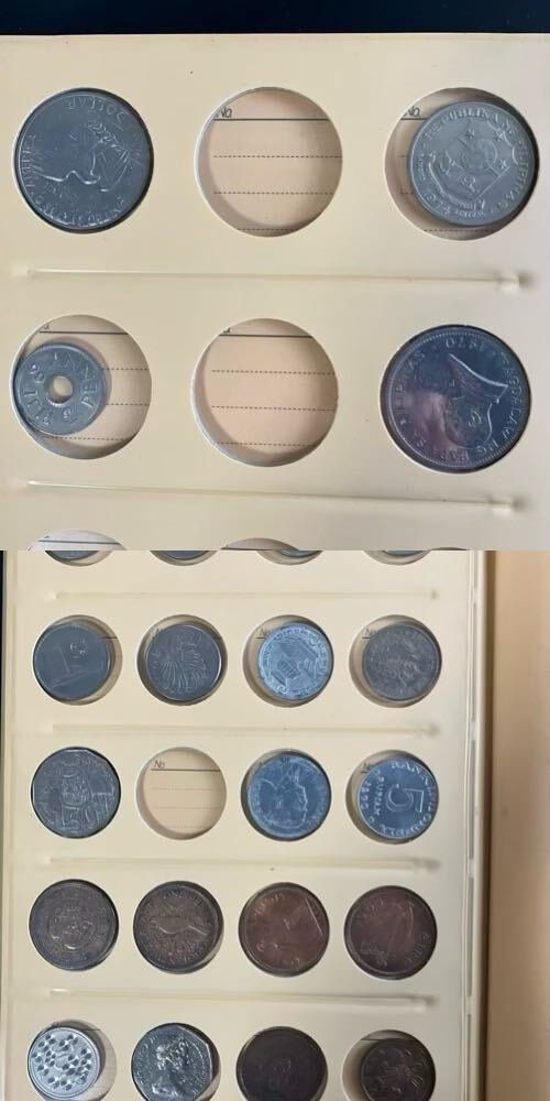 コインアルバム 古銭 世界のコイン 日本 中国 ヒィリピン 他色々 ★6の画像10