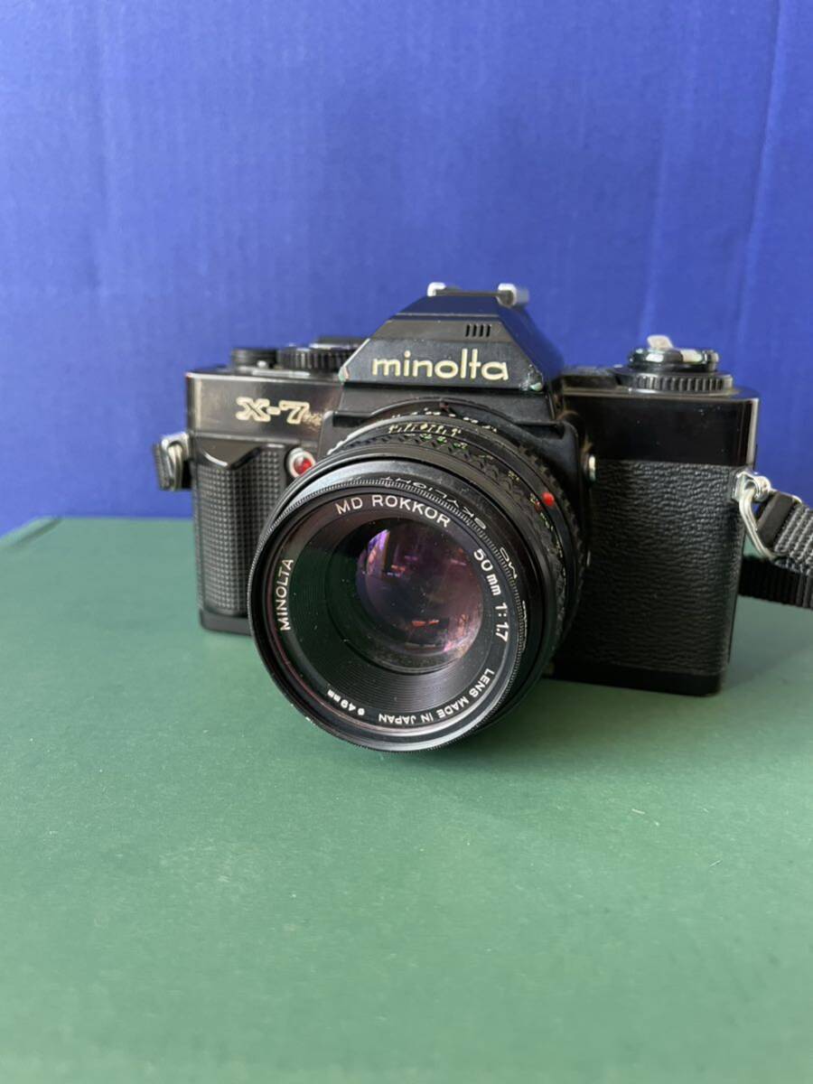 ミノルタ　X-7 フィルムカメラ　 一眼レフ_画像1