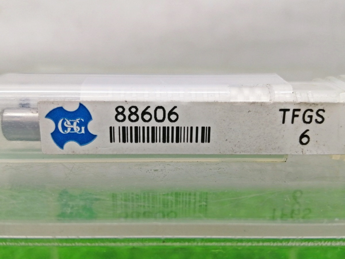 未使用品 OSG オーエスジー エンドミル タフニックゴールド ショート 刃径6mm 88606 TFGS 6_画像7
