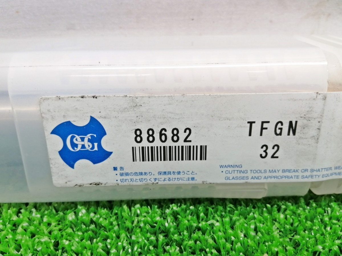 未使用品 OSG オーエスジー エンドミル タフニックゴールドミディアム 刃径32mm シャンク径32mm 88682 TFGN 32_画像8