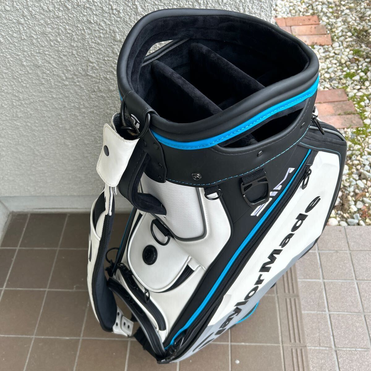 【美品】TaylorMade SIM テーラーメイド シム 10.5型 ３点式 プロモデル キャディバッグ _画像6