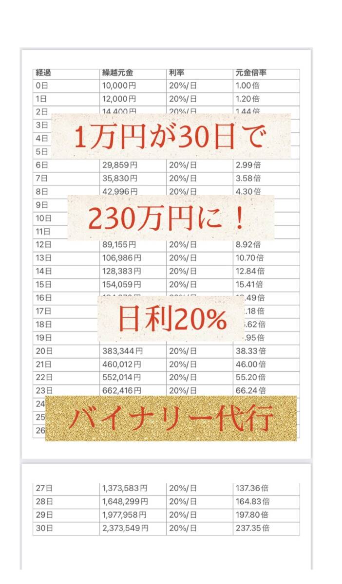 baina Lee представительство 30 день .1 десять тысяч иен .230 десять тысяч иен .!