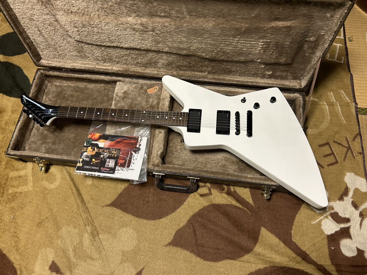 2012年製・お宝・新品同様・Epiphone・ Limited ・Edition・ 1984 ・Explorer・ METALLICA ・James Hetfield・エクスプローラーEMG85＆81_画像1