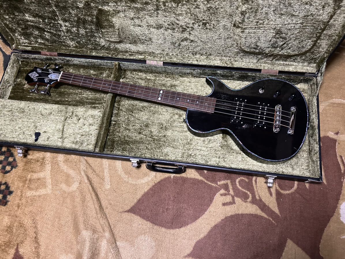 OLD・Tune Guitar・ Technology ・Zemaitis・Tribute Bass ・LPB-600ZM・ゼマイティス・レスポールベース・激レア・激安。ケース付き。の画像1