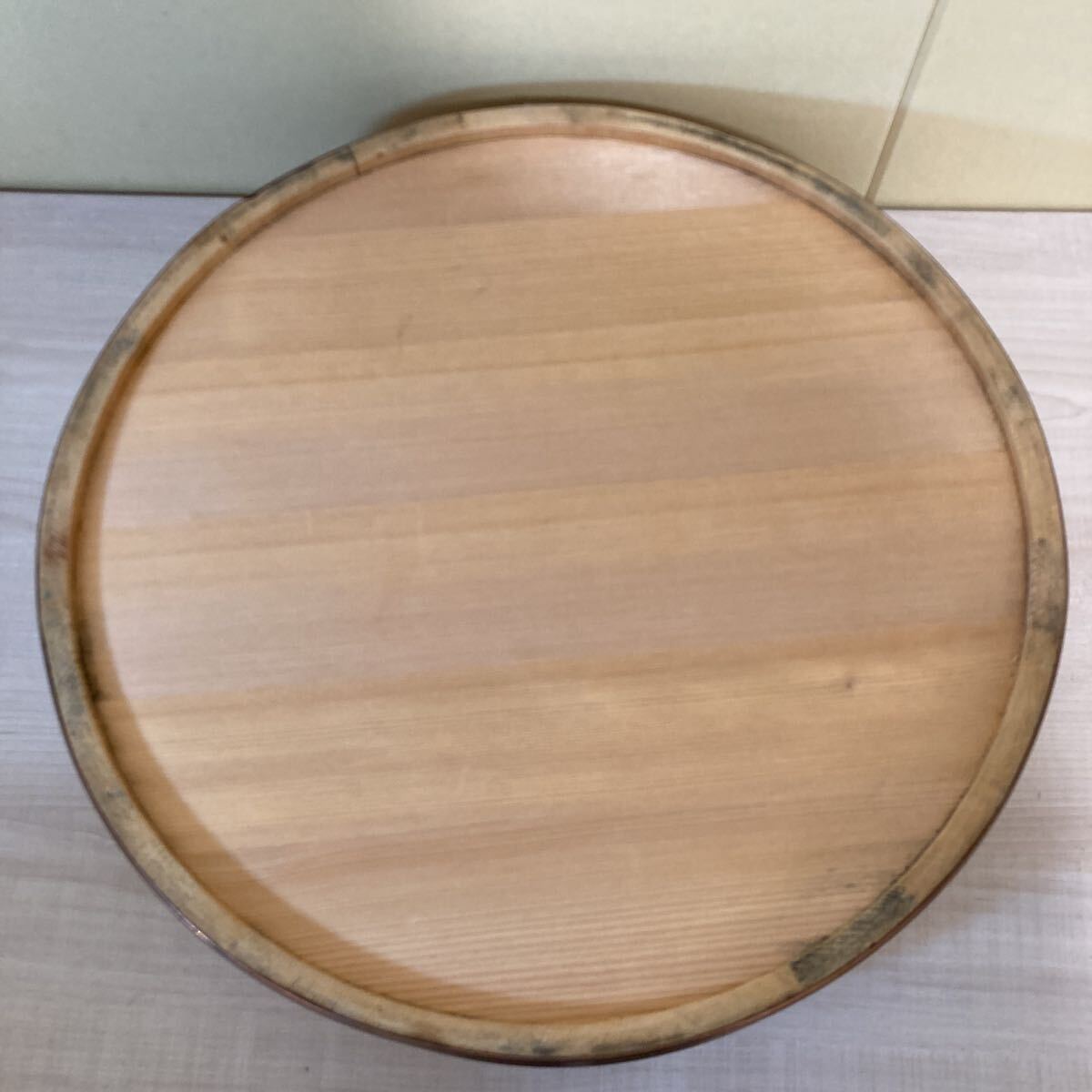 *7134 суши . обеденный столик деревянный контейнер для риса 3 позиций комплект текущее состояние товар 30cm.2 шт 36cm.1 шт 