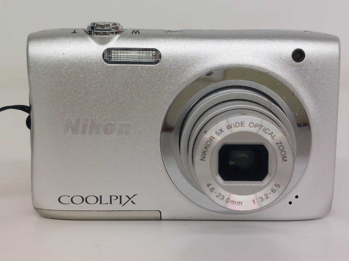 8629 Nikon ニコン コンパクトデジタルカメラ COOLPIX A100 4.6-23.0mm 1：3.2-6.5 USED品 現状品の画像2