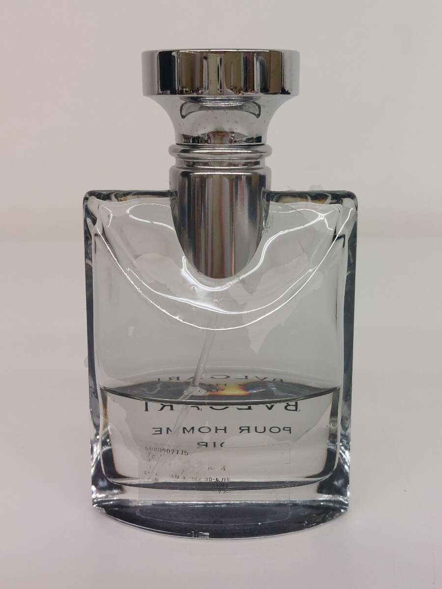 8137 BVLGARI ブルガリ POUR HOMME SOIR プールオム ソワール EAU DE TOILETTE EDT オードトワレ 50ml USED品 現状品の画像4