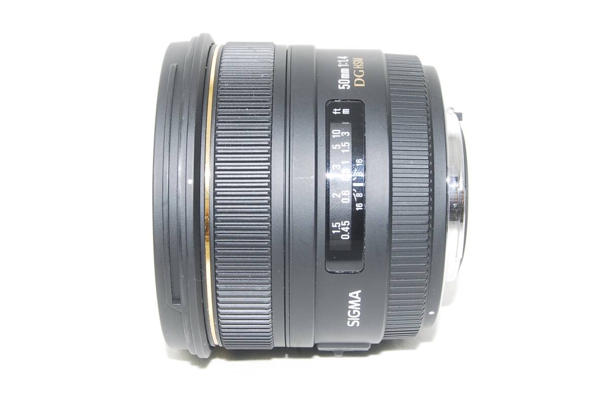 美品 SIGMA AF 50mm F1 4 EX DG HSM シグマSAマウント フード 美品 SIGMA AF 50mm F1 4 EX DG HSM シグマSAマウント フード