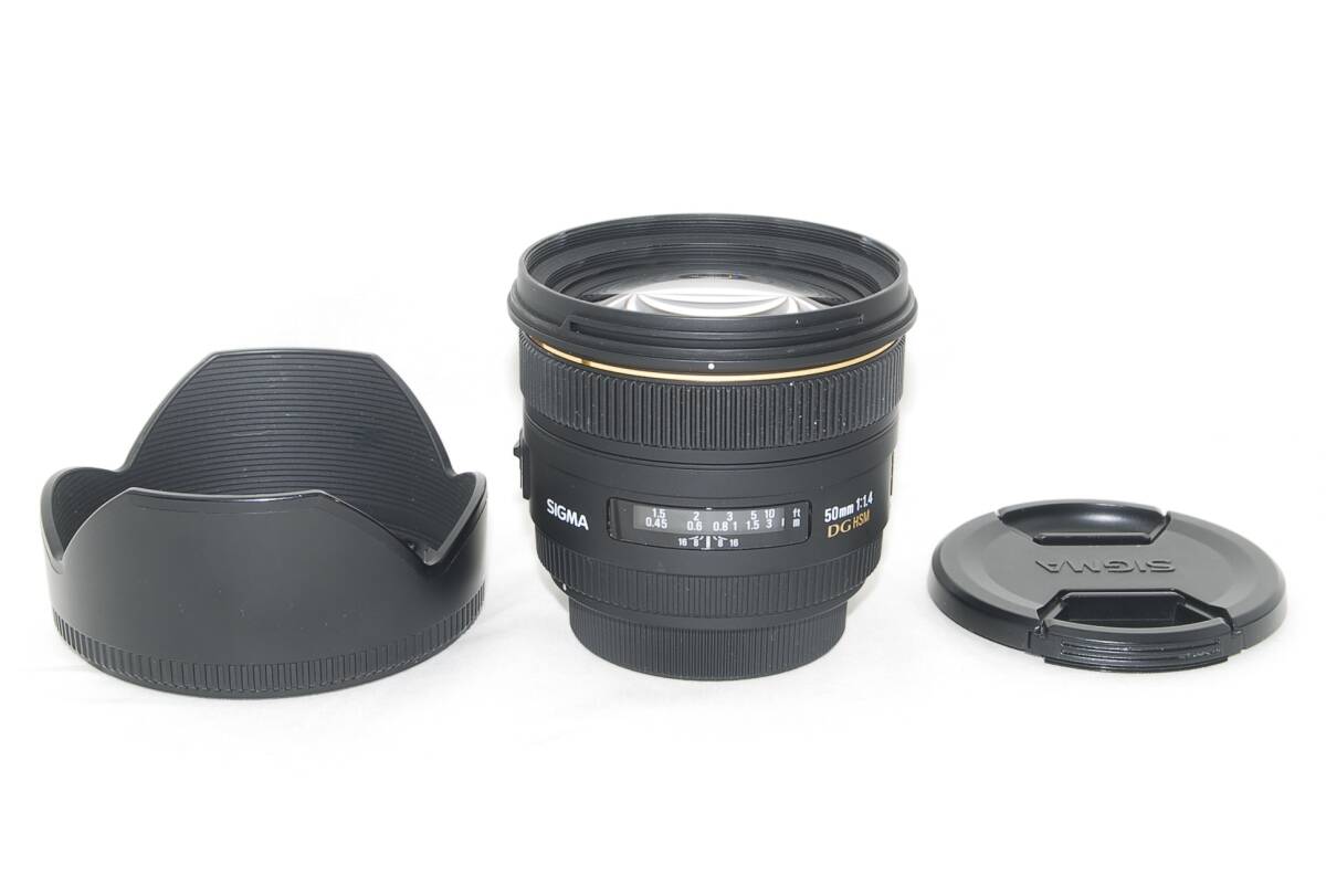 美品 SIGMA AF 50mm F1 4 EX DG HSM シグマSAマウント フード 美品 SIGMA AF 50mm F1 4 EX DG HSM シグマSAマウント フード