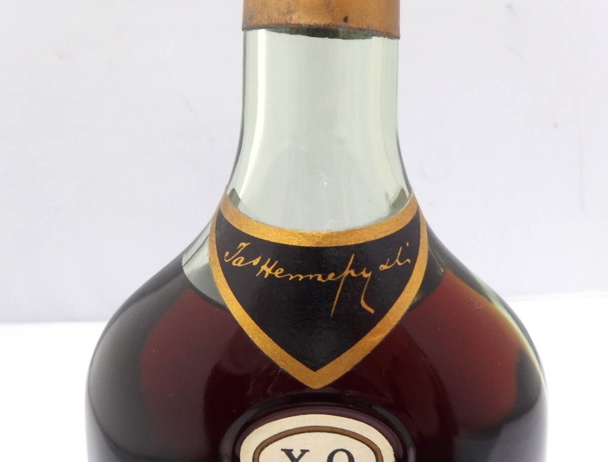 ★古酒★未開栓★Hennessy ヘネシーXO グリーンボトル 金キャップ 700ml 箱つき_画像6