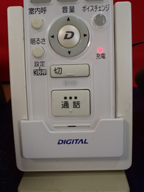Panasonic パナソニック ドアホン インターホン ワイヤレスモニター 子機/VL-W600の画像3