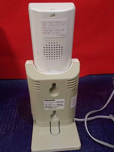 Panasonic パナソニック ドアホン インターホン ワイヤレスモニター 子機/VL-W600の画像4